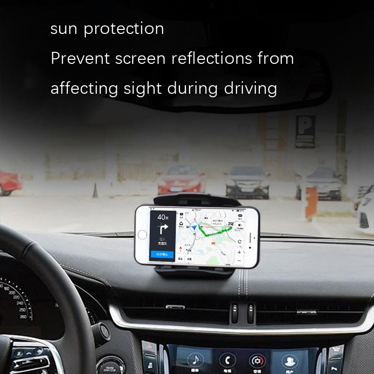 Support de téléphone portable pour système de navigation de voiture, utilisable à plusieurs endroits.