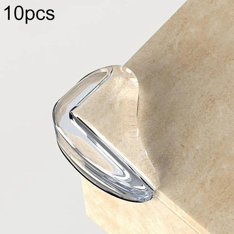 10 pièces protection d'angle antichoc en forme de goutte d'eau transparente pour enfants