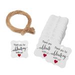 5 Bags 100PCS/Bag Kraft Paper Gift Tags Hang Tags