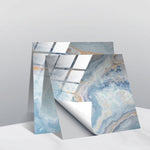 PVC Crystal Covered Film Geometric Pattern Tile Wall Sticker, 20 PCS 10cm