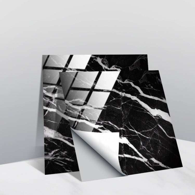 PVC Crystal Covered Film Geometric Pattern Tile Wall Sticker, 20 PCS 20cm