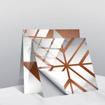 PVC Crystal Covered Film Geometric Pattern Tile Wall Sticker, 20 PCS 20cm