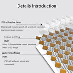 Home 3D Stereo Waterproof Crystal Epoxy Wall Sticker, YJC0041Y, YJC0056Y, YJC0079, YJC0080