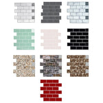 Waterproof and Oilproof 3D Wall Sticker, YJC0071Y, YJC0072Y, YJC0073Y, YJC0074, YJC0093, YJC0094, YJC0095, YJC0096, YJC0097, YJC0098