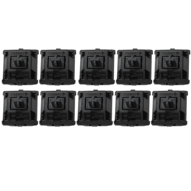 10PCS Cherry Shaft MX Switch Linear Mute Keyboard Shaft, Black Shaft, Red Shaft, Tea Shaft, Blue Shaft, White Shaft, Green Shaft, Silver Shaft, Mute Red Shaft, Mute Black Shaft