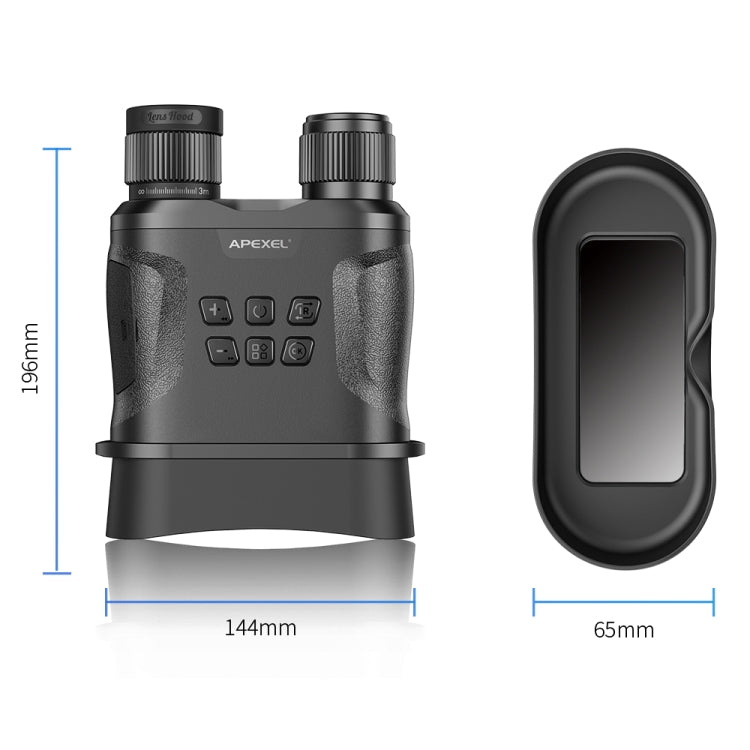 APEXEL Night Vision Binoculars With Video Recording HD Infrared Telescope For Hunting, APL-NV008