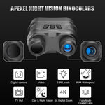 APEXEL Night Vision Binoculars With Video Recording HD Infrared Telescope For Hunting, APL-NV008