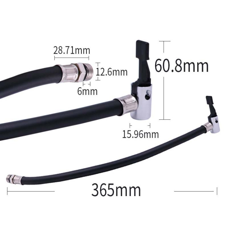 Inflatable Pump Schrader Valve Extension Tube Tire Fast Inflatable Mouth Extend Tube, Mouth Extend Tube