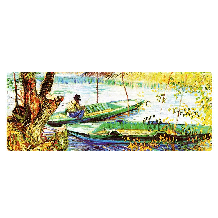 Am002 Large Oil Painting Desk Rubber Mouse Pad, 300x800x5mm Locked, 400x900x4mm Locked, 400x900x5mm Locked, 300x800x1.5mm Unlocked, 300x800x3mm Locked, 300x800x4mm Locked