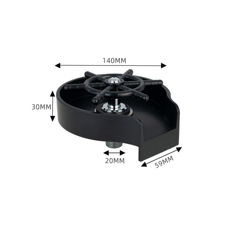 Automatic Faucet High Pressure Spray Washer, Style:, Black, Black+Soft Hose+G1/2 Three-way, Black+Soft Hose+G9/16 Three-way, 304 Stainless Steel, 304 Stainless Steel+Soft Hose+G1/2 Three-way, 304 Stainless Steel+Soft Hose+G9/16 Three-way, Silver