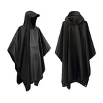 3 In 1 Raincoat Backpack Mountaineering Outdoor Hiking Rain Cape