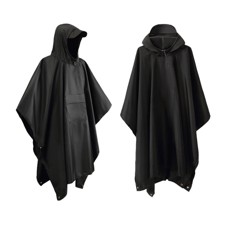 3 In 1 Raincoat Backpack Mountaineering Outdoor Hiking Rain Cape