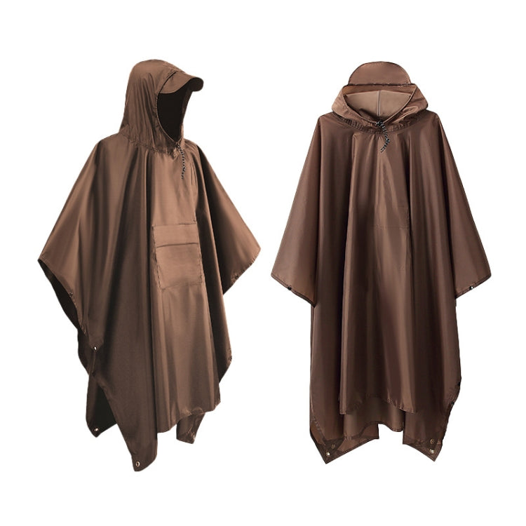 3 In 1 Raincoat Backpack Mountaineering Outdoor Hiking Rain Cape