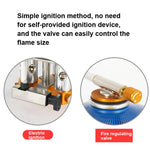 Outdoor Portable Three-Head Stove Camping Windproof Stove