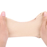 1 Pair Threaded U-Shaped Forefoot Pad Hallux Valgus Corrector Socks, S, L