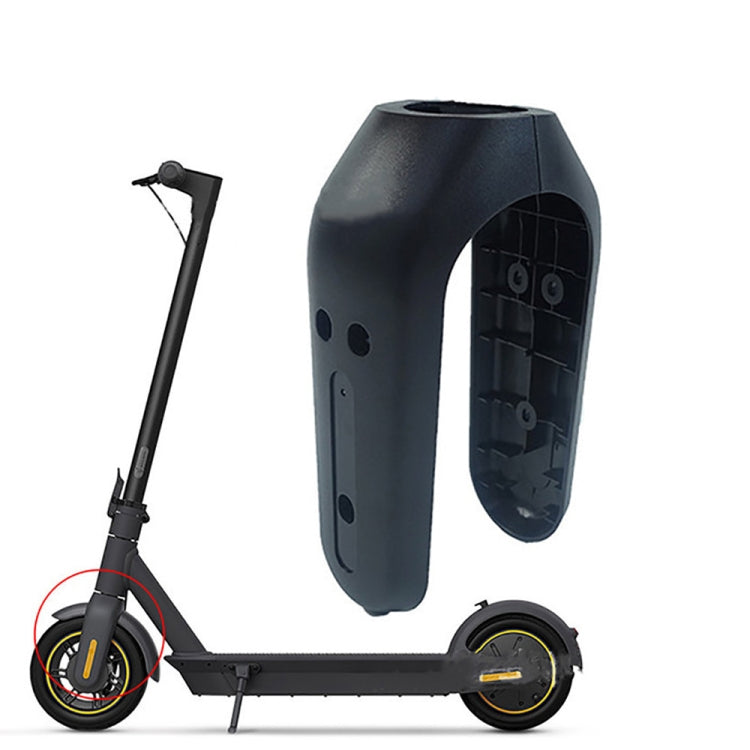 غطاء حماية شوكة أمامية لسكوتير Ninebot MAX G30، المواصفات: غطاء، غطاء + ملصق عاكس