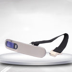 Stainless Steel Handheld Electronic Luggage Scale Portable Express Scale, Black, White