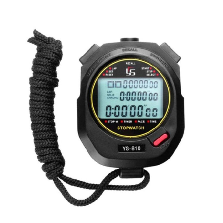 YS Electronic Stopwatch Timer Track And Field Training Running Watch, Style:, YS-810 10 Memories (Black), YS-830 30 Memories (Black), YS-860 60 Memories (Black), YS-8100 100 Memories (Black), YS-810 10 Memories (White), YS-830 30 Memories (White)      ...