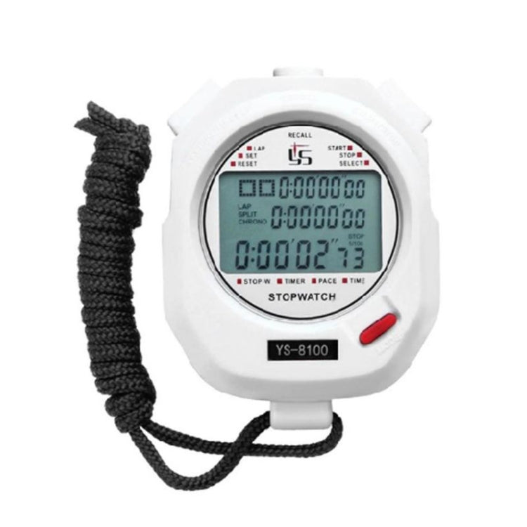 YS Electronic Stopwatch Timer Track And Field Training Running Watch, Style:, YS-810 10 Memories (Black), YS-830 30 Memories (Black), YS-860 60 Memories (Black), YS-8100 100 Memories (Black), YS-810 10 Memories (White), YS-830 30 Memories (White)      ...