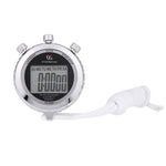 YS Metal Large Screen Display Stopwatch Fitness Sports Competition Electronic Stopwatch, YS-528 Single Row Display