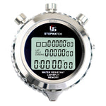YS Metal Stopwatch 3 Rows Display Running Training Electronic Timers, Style:, YS-510 10 Memories 3 Rows Display, YS-530 30 Memories 3 Rows Display, YS-560 60 Memories 3 Rows Display, YS-5100 100 Memories 3 Rows Display, YS-5120 120 Memories 3 Rows Display