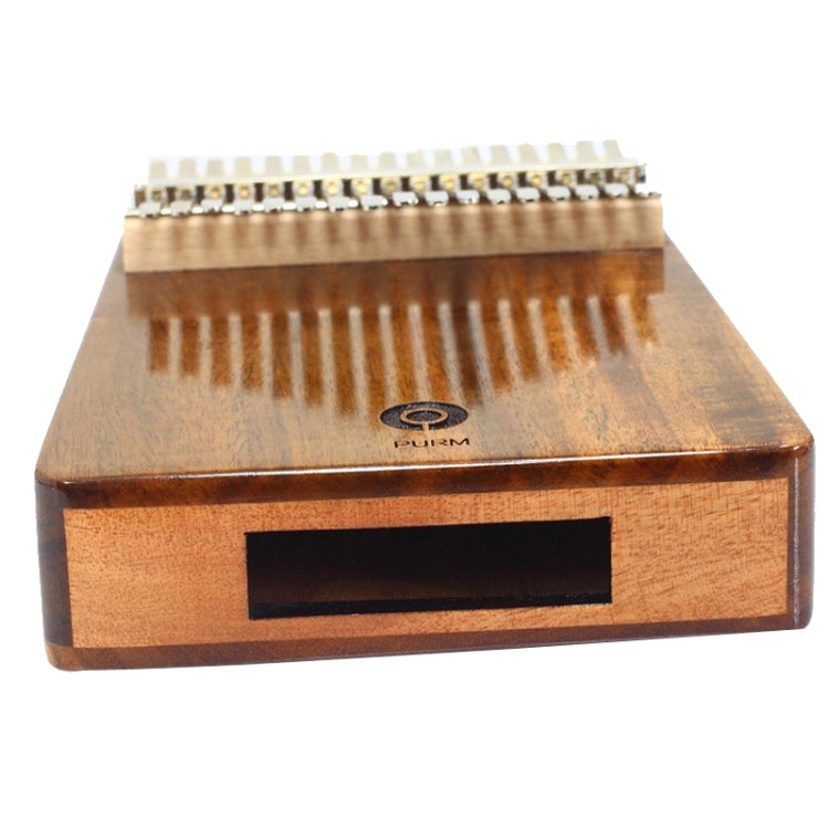 PURM Kalimba Thumbs Piano Beginner Piano Portable Musical Instrument, 17-tone Acacia Wood, 17 Tone Mahogany, 21 Tone Mahogany