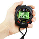 YS 3 Rows Display Luminous Stopwatch Timer Training Referee Stopwatch, Style:, YS-1010 10 Memories, YS-1030 30 Memories, YS-1060 60 Memories, YS-1100 100 Memories