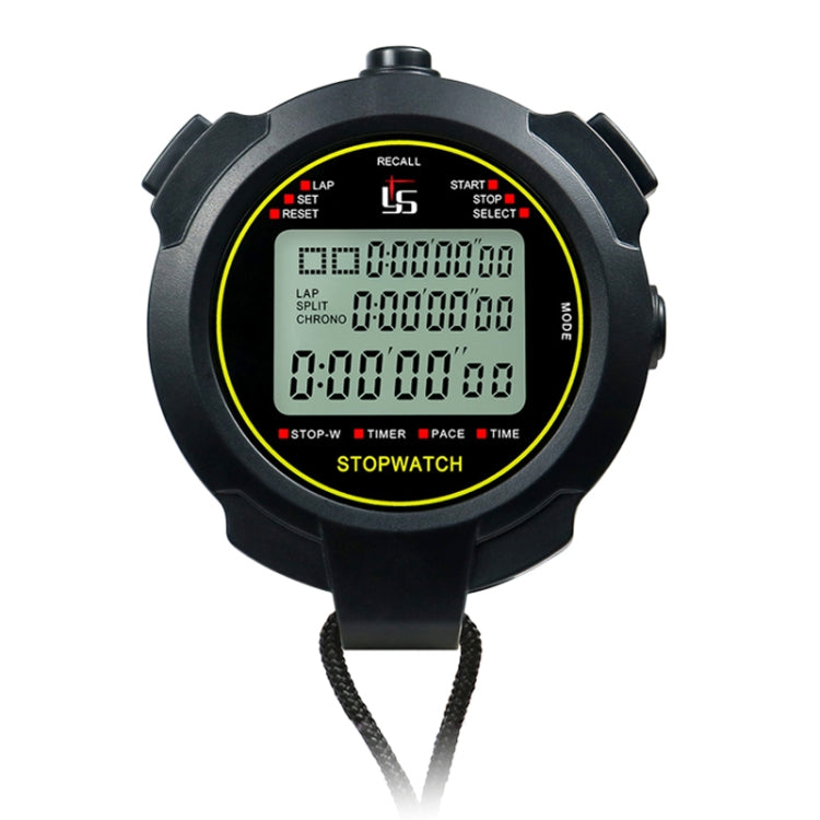 YS Stopwatch Timer Training Fitness Competition Stopwatch, Style:, YS-7100 100 Memories(Black), YS-710 10 Memories(Black), YS-730 30 Memories(Black), YS-760 60 Memories(Black), YS-7120 120 Memories(Black)