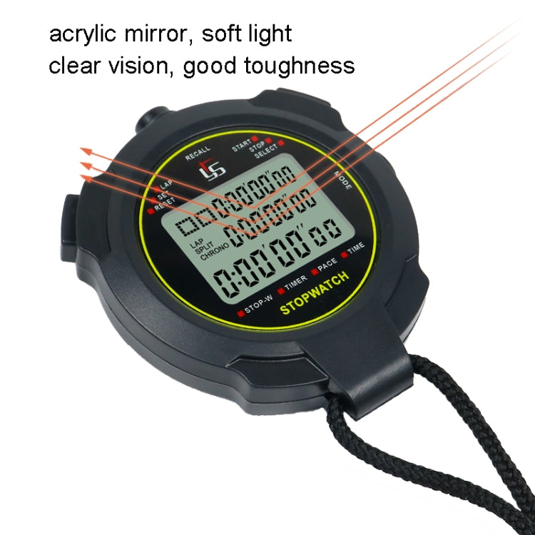 YS Stopwatch Timer Training Fitness Competition Stopwatch, Style:, YS-7120 120 Memories(Black), YS-7100 100 Memories(Black), YS-710 10 Memories(Black), YS-730 30 Memories(Black), YS-760 60 Memories(Black)
