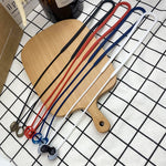2 PCS Bluetooth Earphone Silicone Anti-Lost Cord For Samsung Glaxy Buds Pro, Black, Blue, Red, White