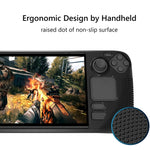 PGTECH Game Console Silicone Case With Anti-Slip Particles for Steam Deck, Black