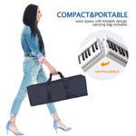 88-Key Portable Smart Folding Electric Piano, EU Plug