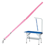 Fixed Rope Dog Traction Rope for Pet Bath Table, Pink, Black, Blue