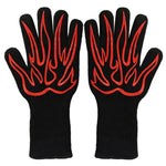 1 Pair High Temperature Resistant Silicone BBQ Gloves  Anti-Scalding Gloves, BBQ Red, BBQ Black, BBQ Blue, Big Flame Red, Big  Flame Black, Big Flame Blue, Flame Dots Red, Flame Dots  Black, Flame Dots  Blue, BBQ Flame Red, BBQ Flame Black             ...