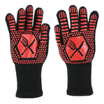1 Pair High Temperature Resistant Silicone BBQ Gloves  Anti-Scalding Gloves, BBQ Red, BBQ Black, BBQ Blue, Big Flame Red, Big  Flame Black, Big Flame Blue, Flame Dots Red, Flame Dots  Black, Flame Dots  Blue, BBQ Flame Red, BBQ Flame Black             ...