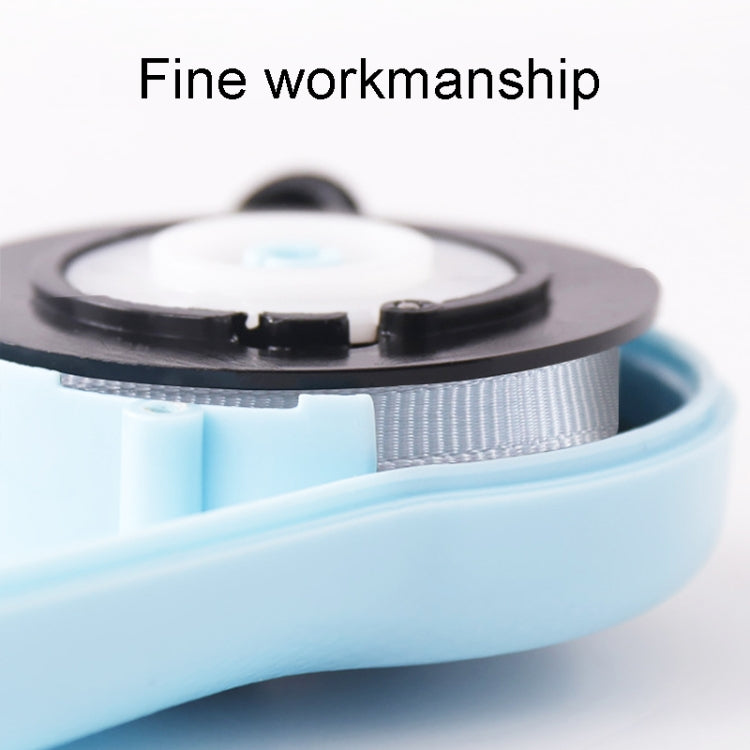 Automatischer Teleskop-Hunde-Zugseil-Rückholer für Kleintiere, 2 m quadratisch, weiß, 2 m quadratisch, rosa, 2 m quadratisch, blau, 2 m rund, weiß, 2 m rund, rosa, 2 m rund, blau