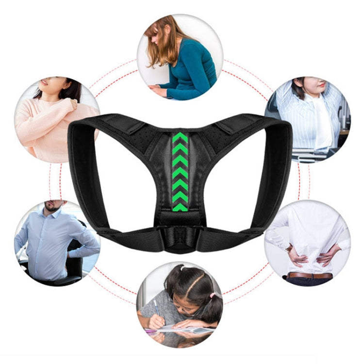 Anti-hunchback Open Shoulder Chest Posture Correction Belt, S, M, L, XL