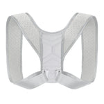 Invisible Breathable Posture Correction Belt Adjustable Back Corrector, Size:, M (Black), S (Gray), L (Gray)