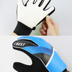Children Football Goalkeeper Glove Latex Anti-Collision Goalkeeper Gloves, 5, 6, 7