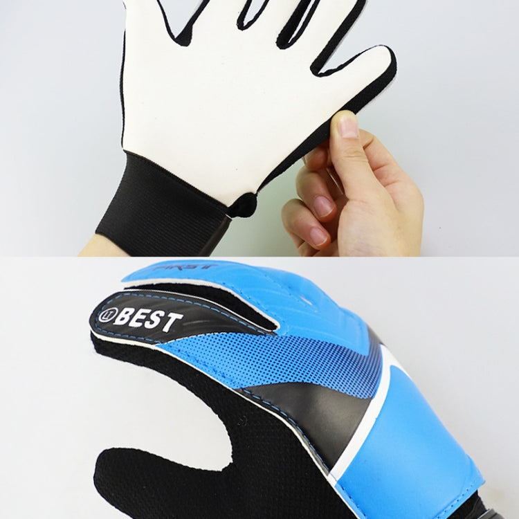 Children Football Goalkeeper Glove Latex Anti-Collision Goalkeeper Gloves, 5, 6, 7