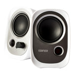 2 PCS Edifier R12U Subwoofer Mobile Phone Mini Desktop Computer USB Audio, R12U White, R12U Red, R12U Black