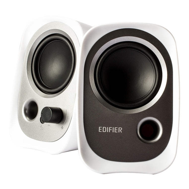2 PCS Edifier R12U Subwoofer Mobile Phone Mini Desktop Computer USB Audio, R12U White, R12U Red, R12U Black