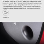 2 PCS Edifier R12U Subwoofer Mobile Phone Mini Desktop Computer USB Audio, R12U White, R12U Red, R12U Black