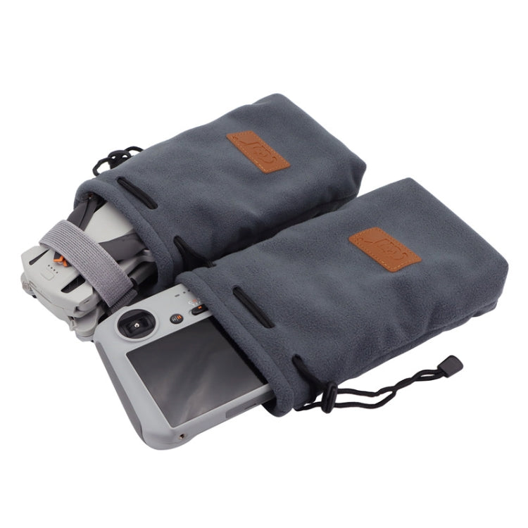 CQT Storage Bag Thick Flannel Bag For DJI Mini 3 Pro,Specification:, 1 PC Bag, 2 PCS Bag, 2 PCS Bag+Paddle Tie Band