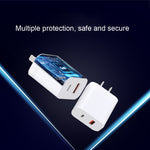 RCSTQ Drone 30W Dual Port Gallium Nitride Charger for DJI Mini 2/Mini 3 Pro, For DJI Mini 2  Gallium Nitride Charger