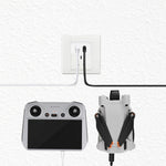 RCSTQ Drone 30W Dual Port Gallium Nitride Charger for DJI Mini 2/Mini 3 Pro, For DJI Mini 2  Gallium Nitride Charger