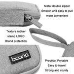 Boona Smart Watch Strap Data Cable Portable Storage Bag For Apple Watch, Small (Gray), Small (Black), Large (Gray), Large (Black)