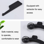 5 Sets Nose Beauty 3D Invisible Silicone Nose Pad Nose Bridge Booster