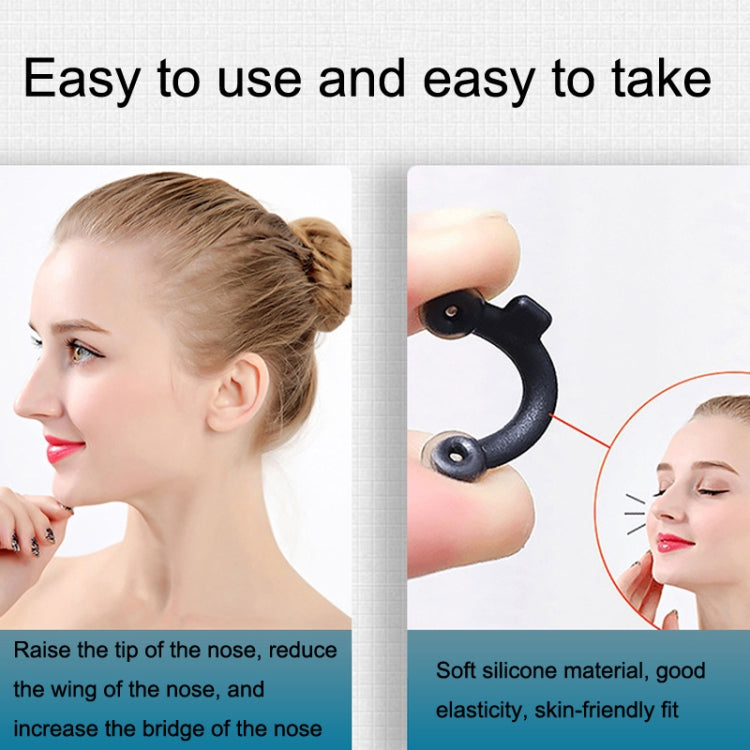 5 Sets Nose Beauty 3D Invisible Silicone Nose Pad Nose Bridge Booster