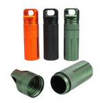 Aluminum Alloy Full Seal EDC Waterproof Can Outdoor Survival Equipment